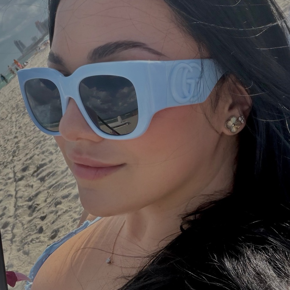 Gucci Blue Sunglasses